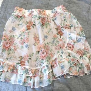 Floral skirt